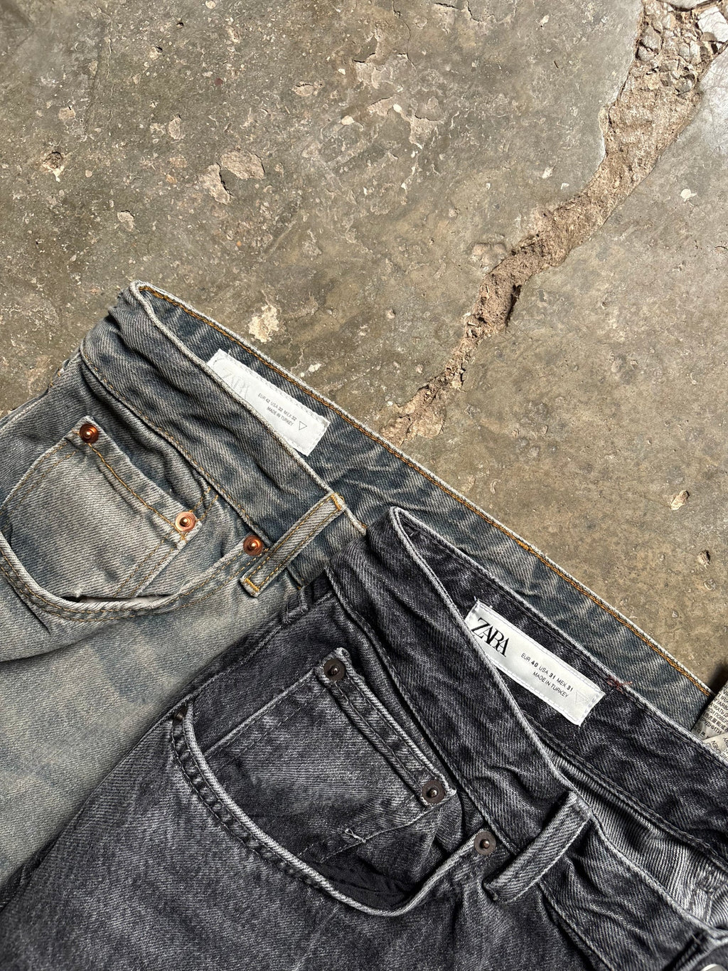 4) Zara Flared Jeans