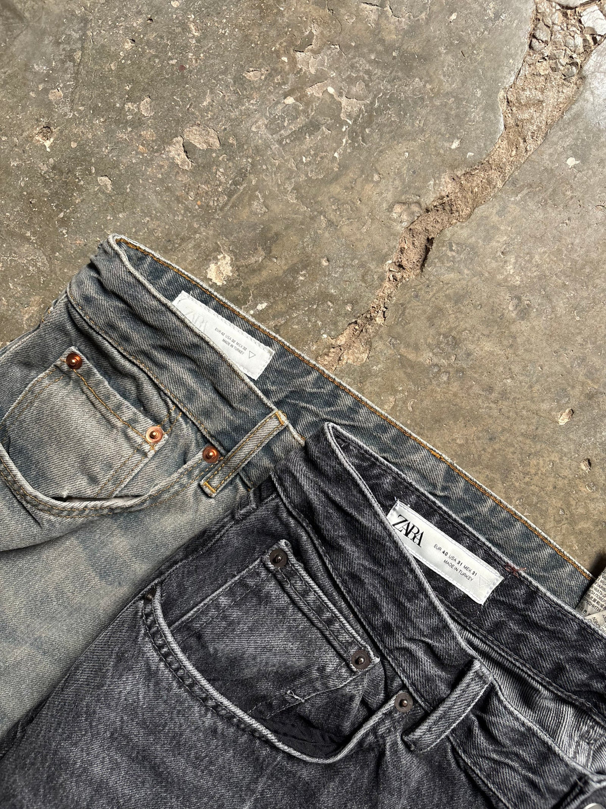 4) Zara Flared Jeans