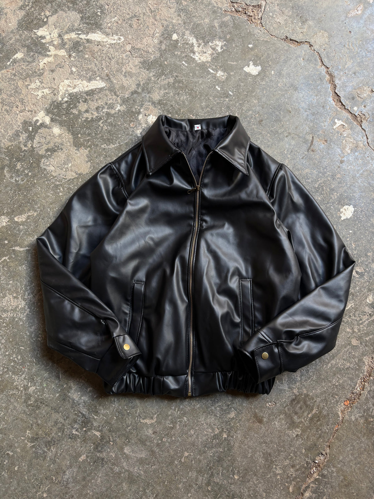 2) New leather jacket