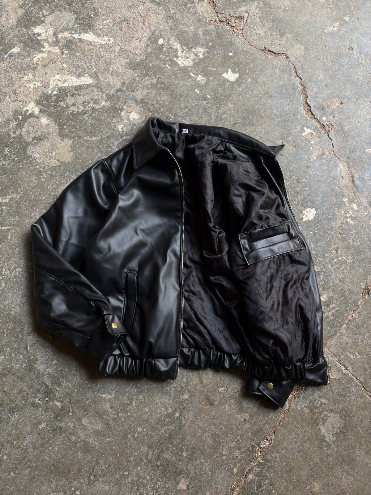 2) New leather jacket